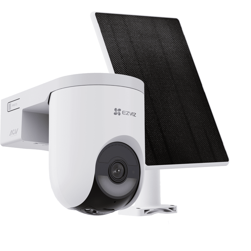 EZVIZ HB8 Lite 2K+ Kit -valvontakamera aurinkopaneelilla