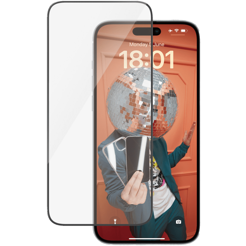 PanzerGlass Ultra-Wide -näytönsuojalasi iPhone 15 Plus -puhelimelle