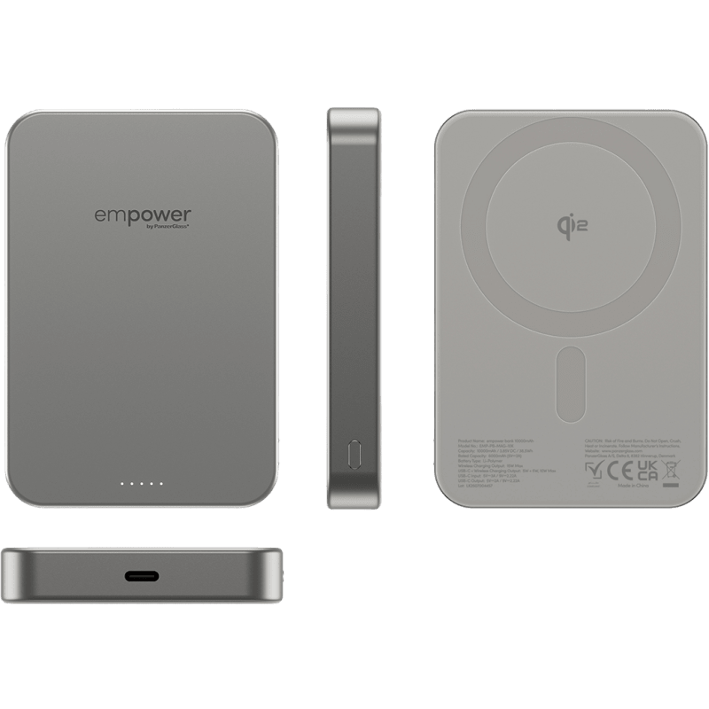 Empower by PanzerGlass -varavirtalähde, 10 000 mAh