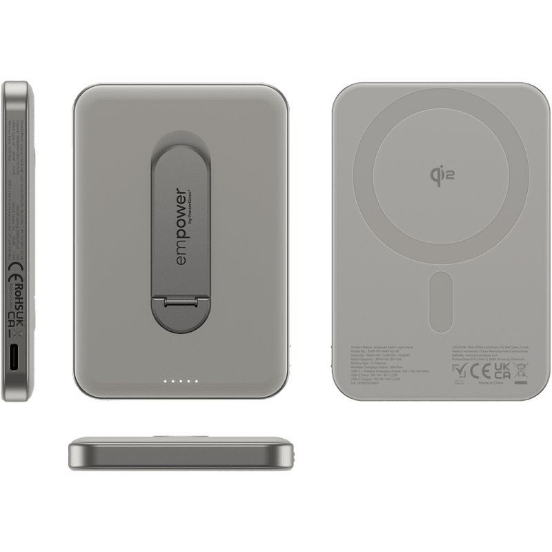 Empower by PanzerGlass -varavirtalähde kickstandillä, 5 000 mAh