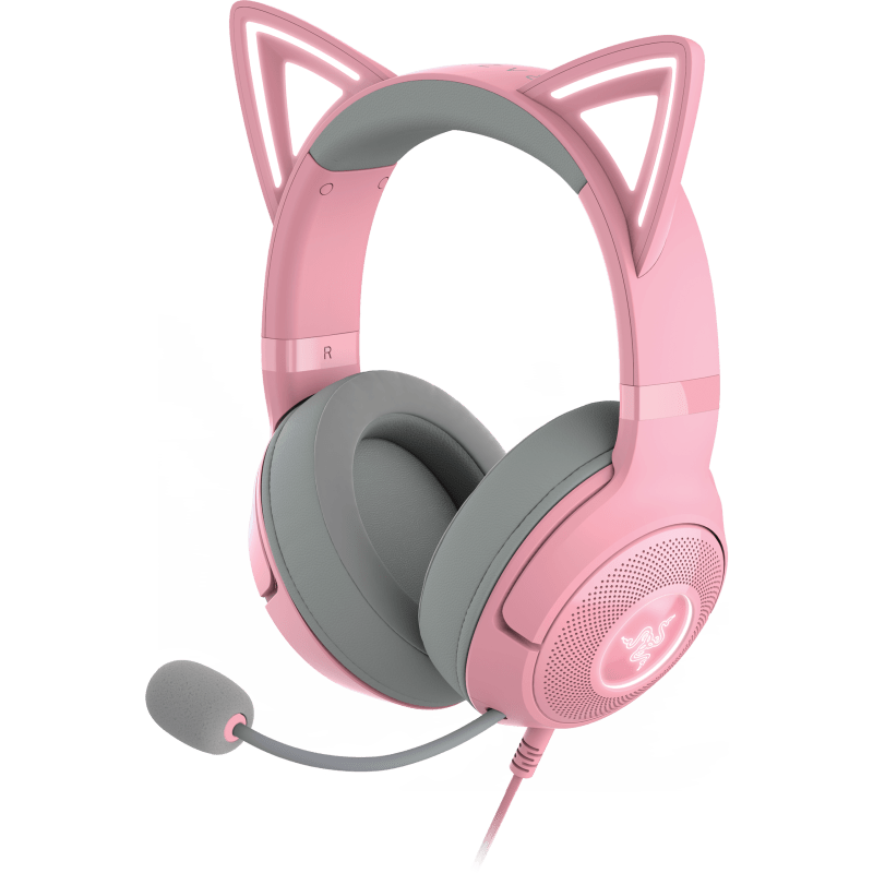 Razer Kraken Kitty V2 Quartz -pelikuulokkeet