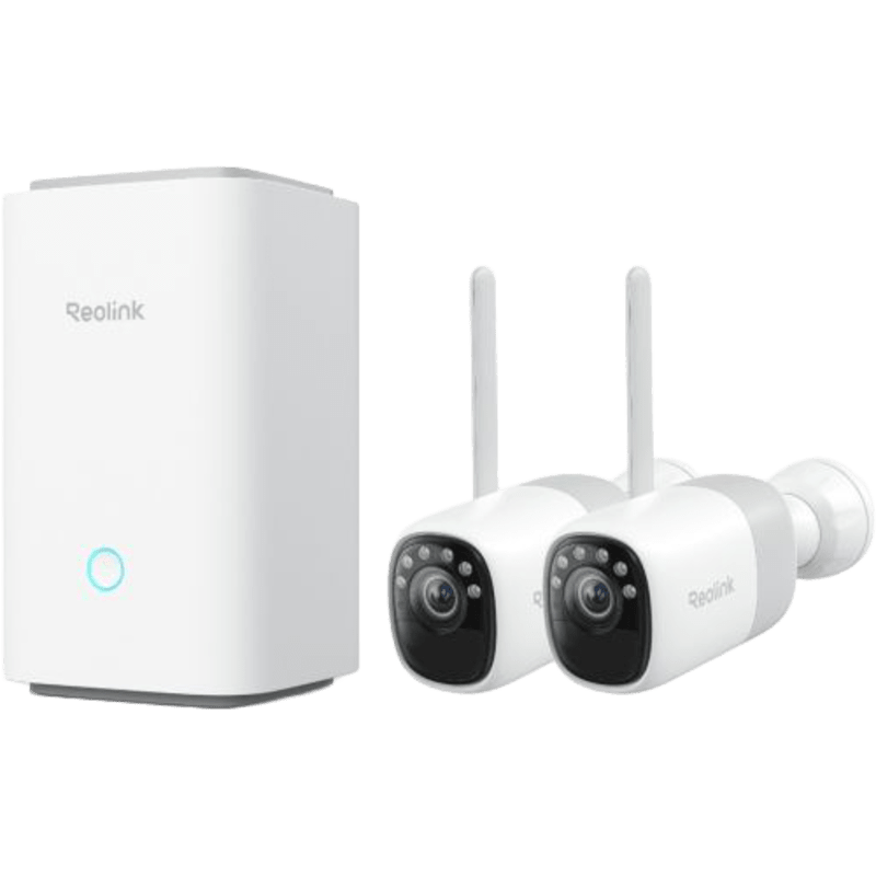 Reolink Home Hub Kit + 2 kpl Altas -valvontajärjestelmä