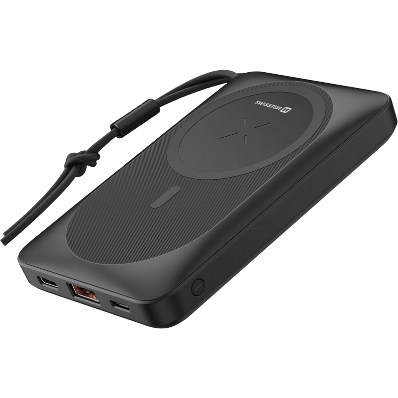 Swissten Power Bank MagSafe -varavirtalähde 10000 mAh