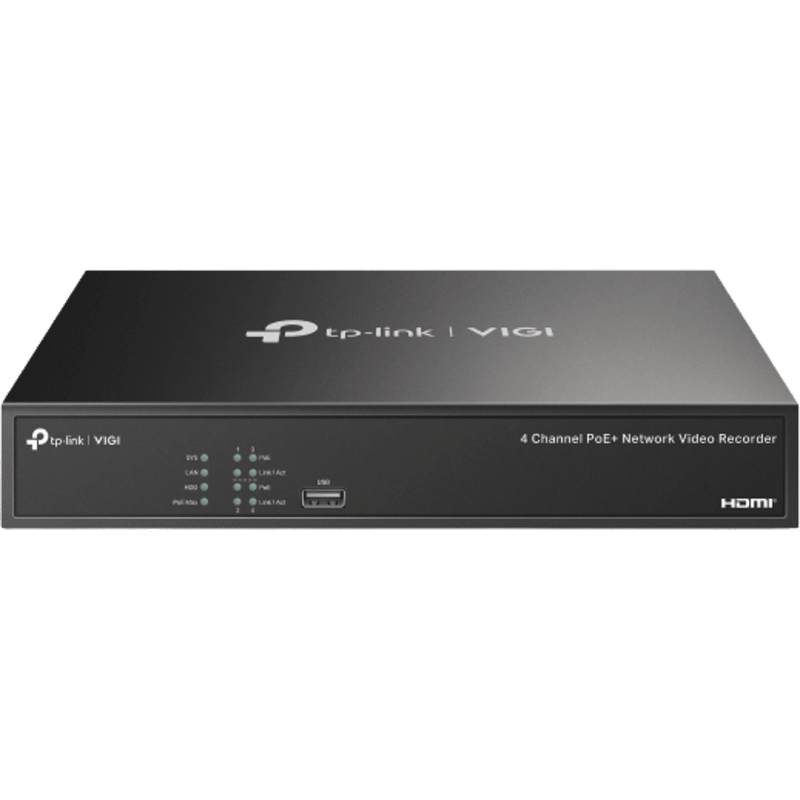 TP-Link VIGI NVR1004H-4P -tallennin