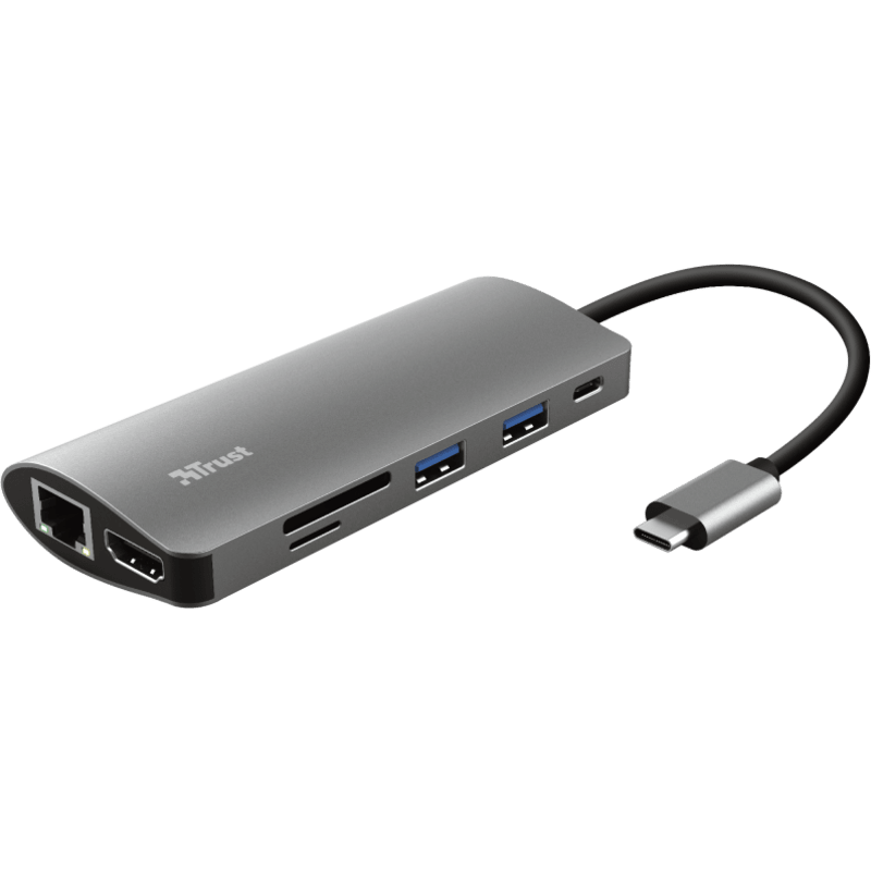 Trust Dalyx 7-in-1 USB-C -adapteri