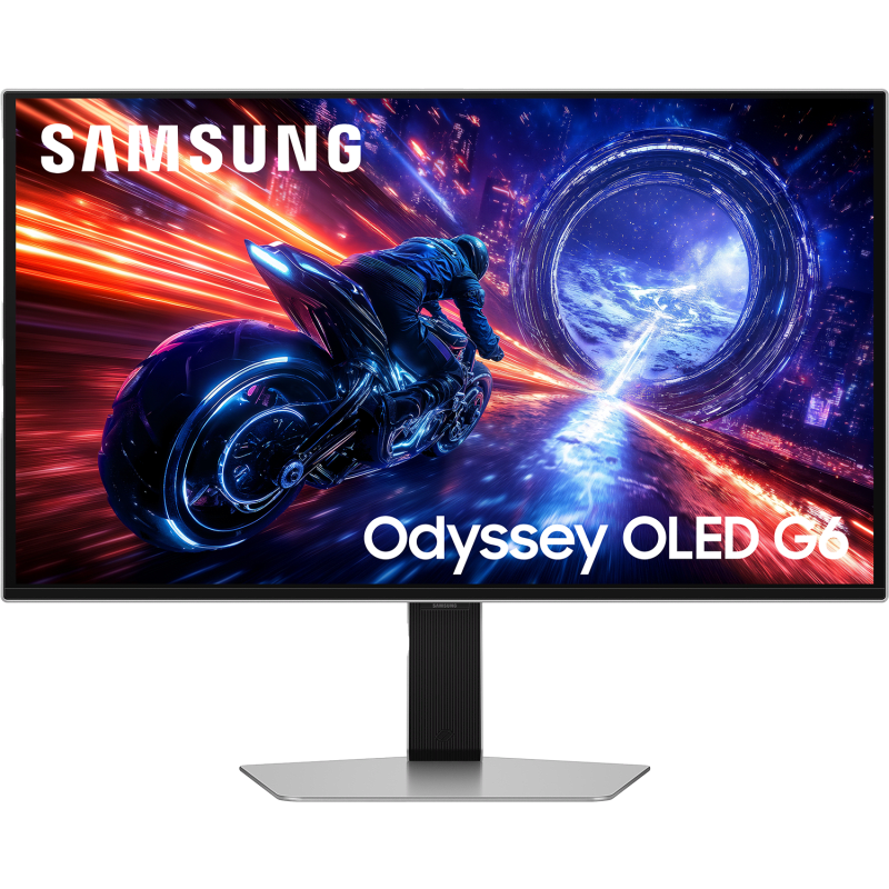 Samsung 27" Odyssey OLED G6 G60SF QHD 500 Hz -pelinäyttö