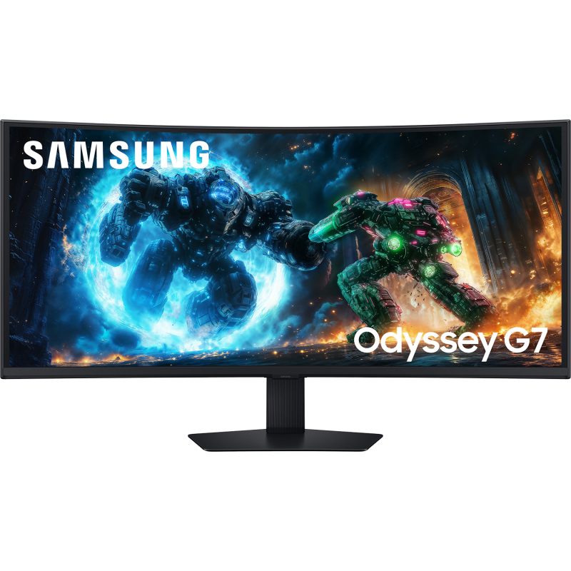 Samsung 40" Odyssey G7 G75F WUHD 180 Hz kaareva pelinäyttö
