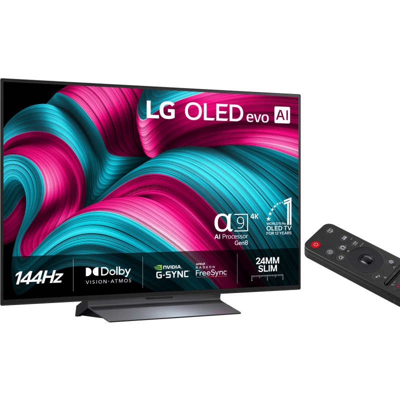LG OLED evo AI C5 4K Smart TV (2025), 48"