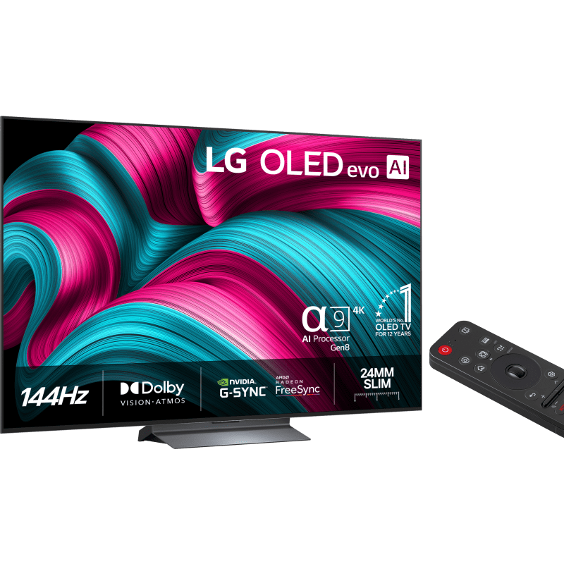 LG OLED evo AI C5 4K Smart TV (2025), 55"