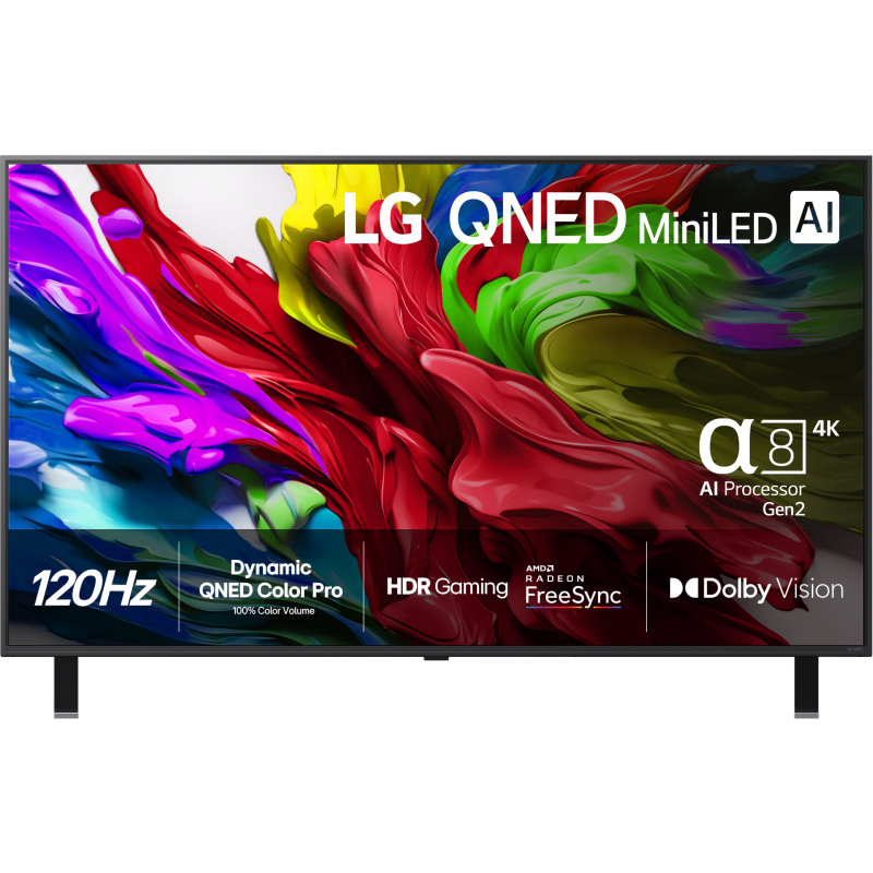 LG 4K QNED Smart TV QNED85 (2025), 55"