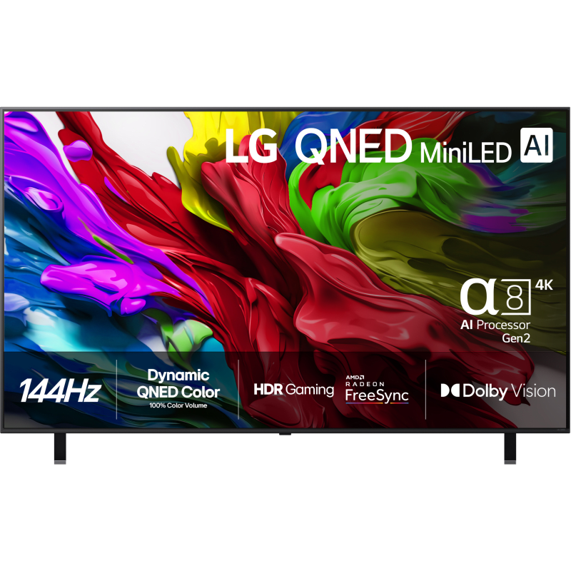 LG 4K QNED Smart TV QNED85 (2025), 75"