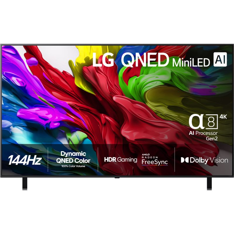 LG 4K QNED Smart TV QNED85 (2025), 86"