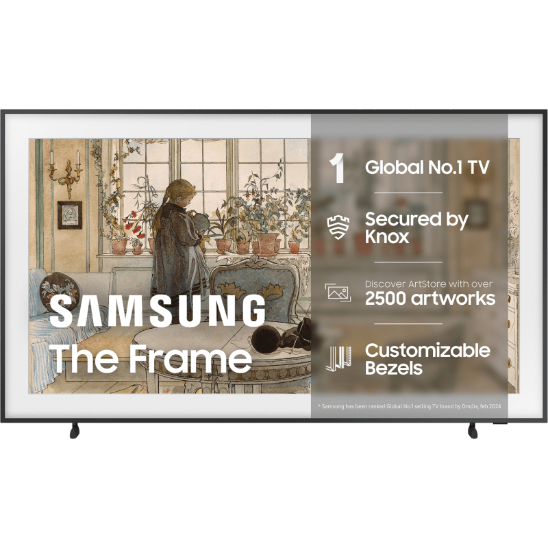 Samsung The Frame QLED 4K Smart TV (2024), 65"