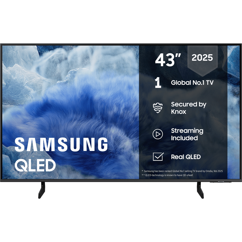 Samsung QLED 4K Smart TV (2025) Q8FA, 43"