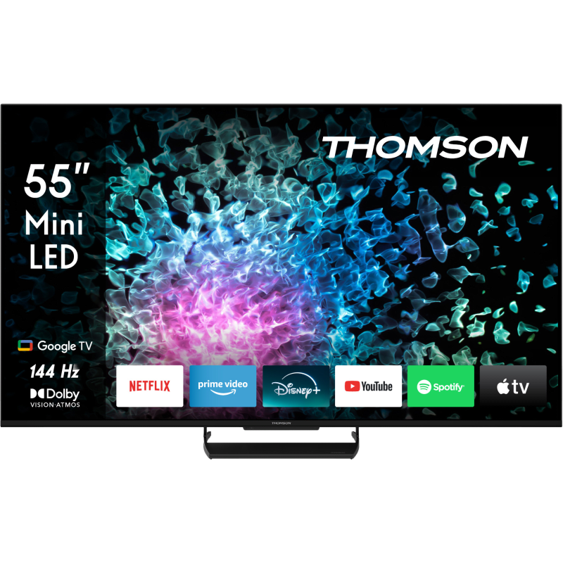 Thomson Mini LED QLED UHD Google Smart TV MG7C15, 55"