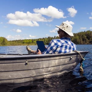 DNA TV mukaan mökille