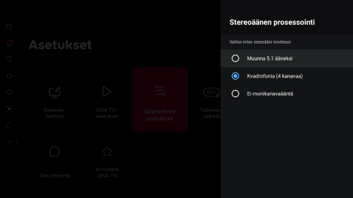 Kuva kaiuttimet stereoääni
