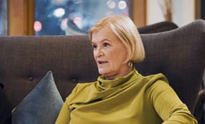 Teknologiateollisuuden Marjo Miettinen on teknologiaoptimisti.