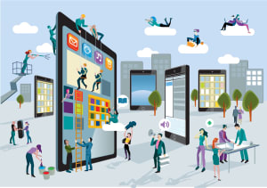 5G tuo vauhtia ja vapautta joustavaan työhön.