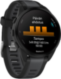 Garmin Forerunner 165 -älykello, Musta