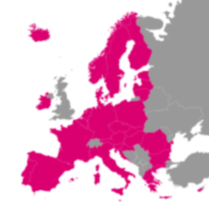 EU-area map