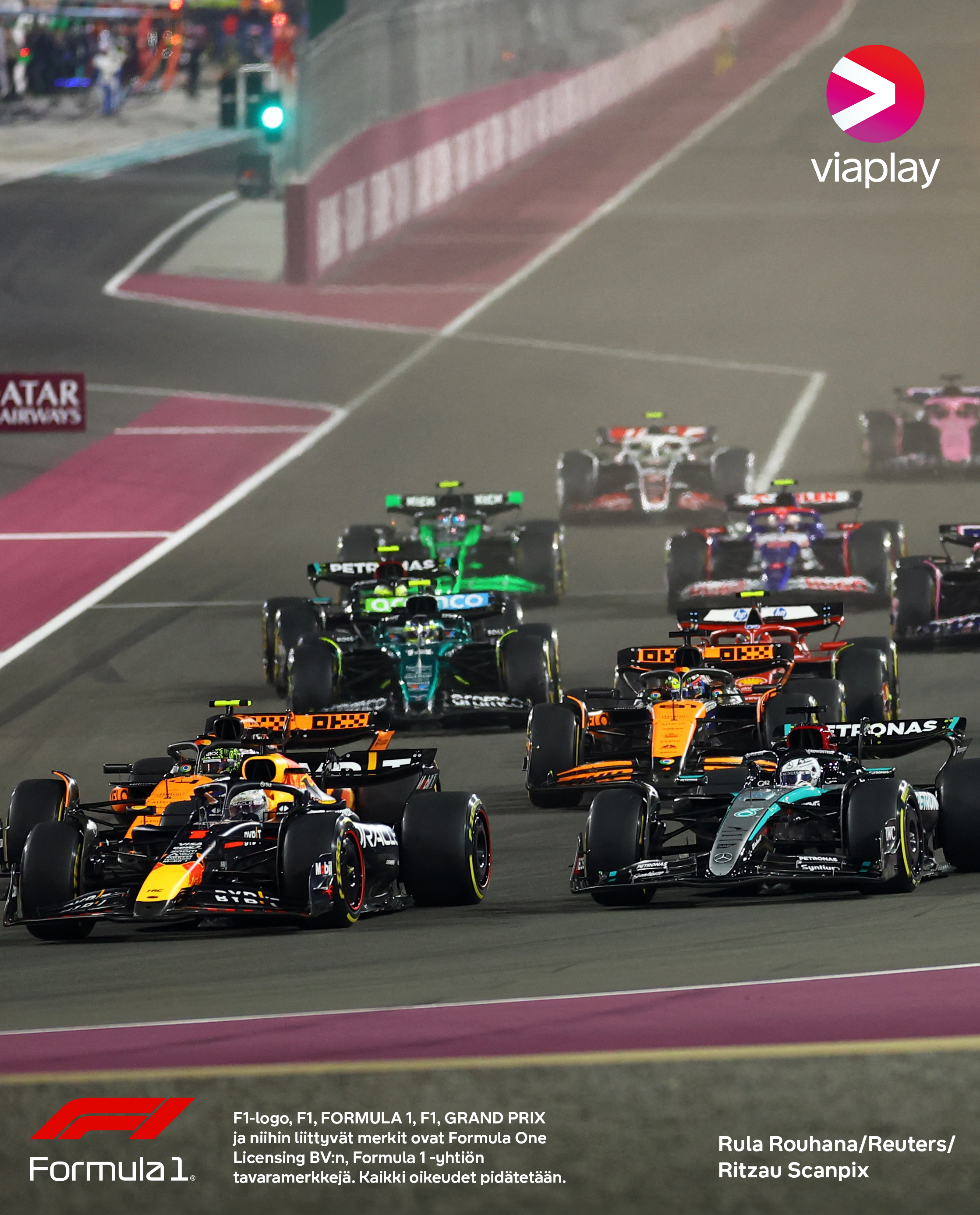 Formula 1 2025 kisakalenteri