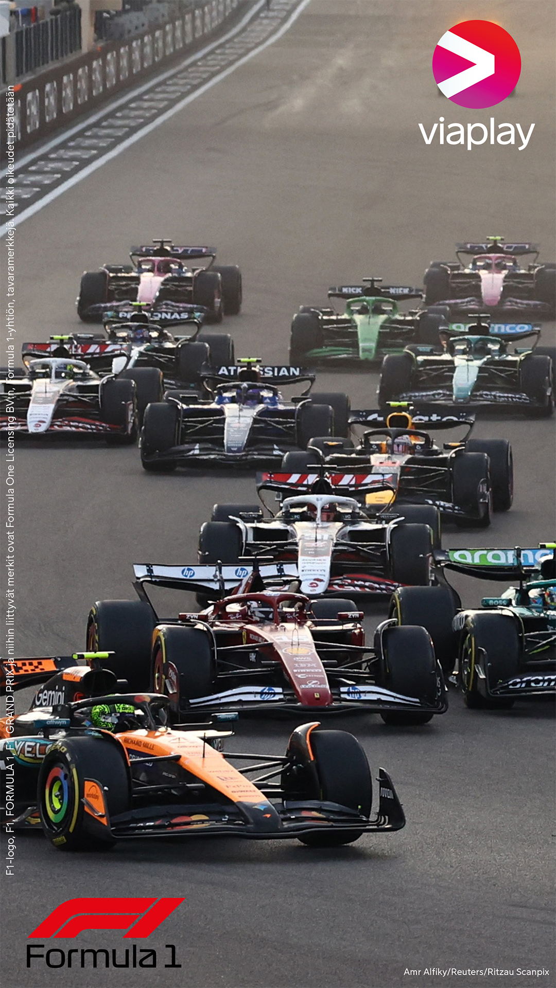 Formula 1 2025 kisakalenteri