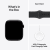 Apple Watch Series 11 (GPS + Cellular, 42 mm) peilimusta/musta urheiluranneke, M/L