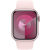 Apple Watch Series 9 (GPS + Cellular 41 mm), Pinkki alumiinikuori ja urheiluranneke (S/M)