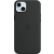 Apple Silicone Case -suojakuori iPhone 15 Plus -puhelimelle, Musta