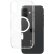 Care by PanzerGlass Urban Combat MagSafe -suojakuori iPhone 16 Plus -puhelimelle, Valkoinen magneetti
