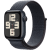 Apple Watch SE (GPS 40 mm), Sport Loop -ranneke, Keskiyönsininen ja Muste