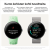 Google Pixel Watch 3 -älykello, 45 mm, Silver / Porcelain
