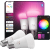 Philips Hue White & Color Ambiance E27 -lamppu, 2 kpl
