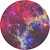 PopSocket Swappable -puhelinteline, Magenta Nebula