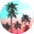 PopSocket Swappable -puhelinteline, Tropical Sunset
