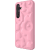 Samsung x Marimekko Embossed Case -suojakuori Galaxy S24+:lle, Vaaleanpunainen