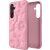 Samsung x Marimekko Embossed Case -suojakuori Galaxy S24+:lle, Vaaleanpunainen