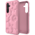 Samsung x Marimekko Embossed Case -suojakuori Galaxy S24:lle, Vaaleanpunainen