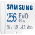 Samsung MicroSD EVO Plus -muistikortti 256 Gt + SD-adapteri
