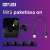 Sony INZONE G7 langattomat vastamelukuulokkeet pelaamiseen, Musta