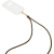 iDeal of Sweden Cord Phone Strap -puhelinnauha, Mocha Mousse