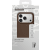 iDeal of Sweden Silicone Case MagSafe -suojakuori iPhone 17 Pro / 18 Pro -puhelimelle, Mocha Mousse