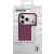 iDeal of Sweden Soft Swirl Silicone Case MagSafe -suojakuori iPhone 17 Pro Max / 18 Pro Max -puhelimelle, Velvet Plum