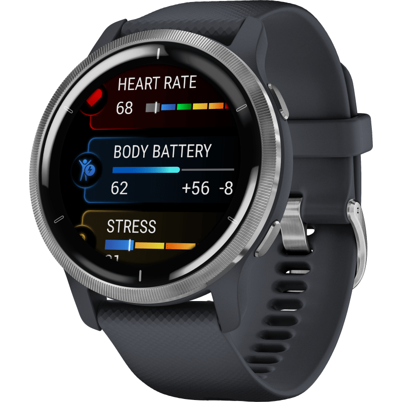 Garmin Venu 2 lykello Hopea DNA