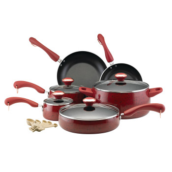 Paula Deen Signature Collection Porcelain Nonstick 15Pc Cookware Set