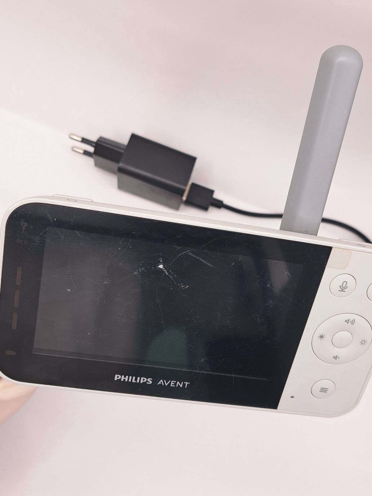 Elektroniczna niania z kamerą i monitorem, sprawna 6