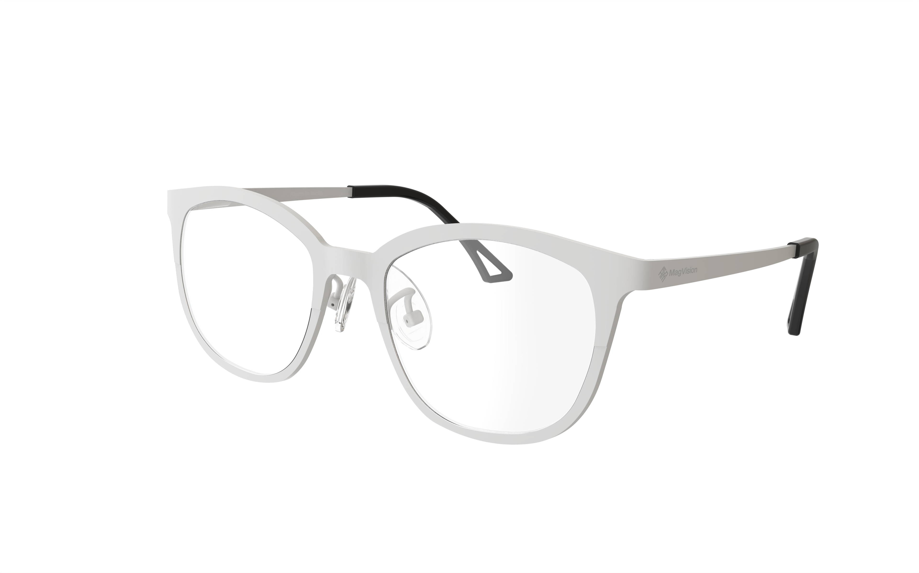 AERO Ti™ Titanium Frame — Arctic White