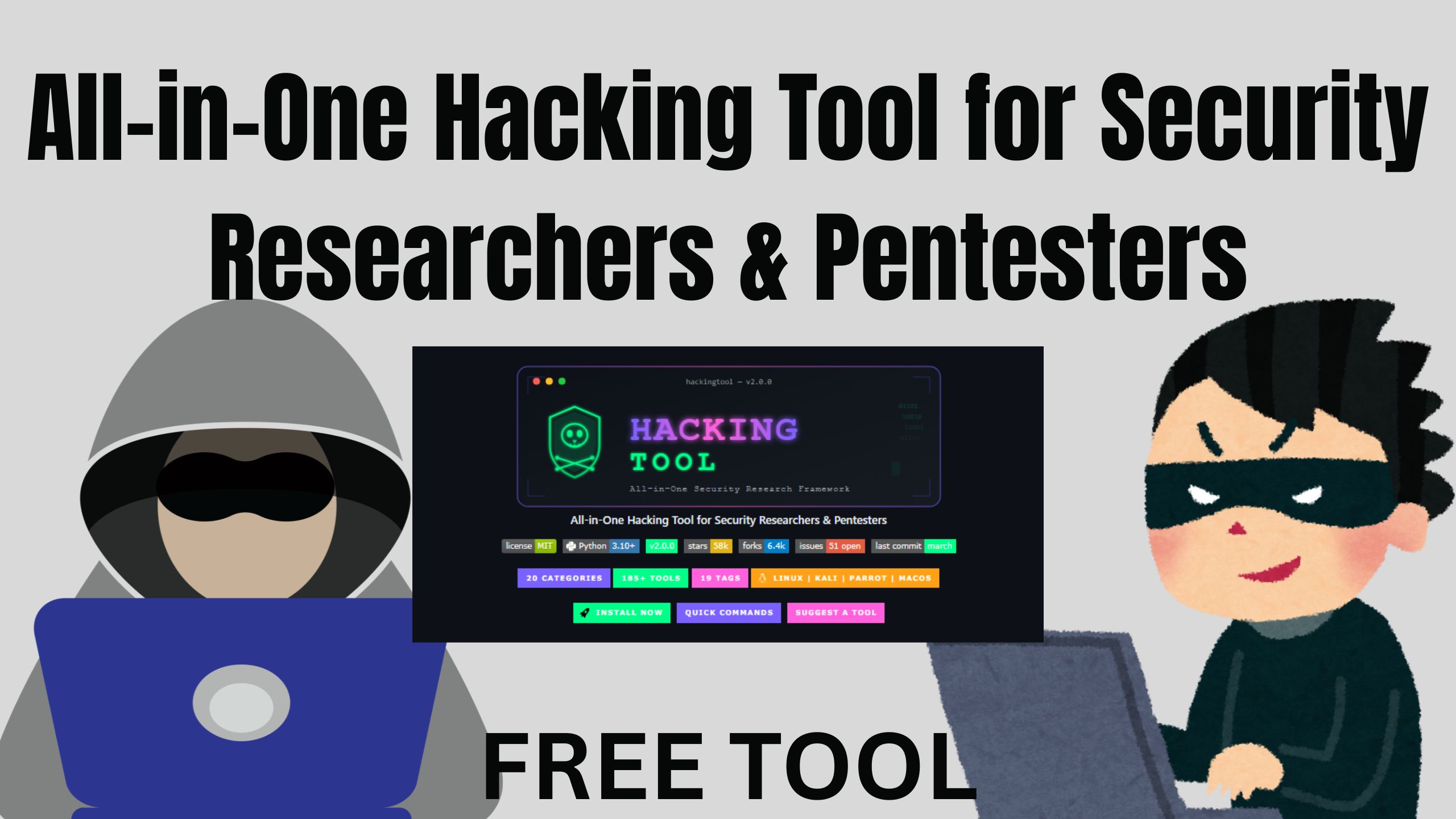 More Than 185 Hacking and Penetration Testing Tools in One Place 2026 for Beginners and Professionals All-in-One