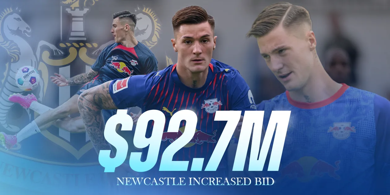 Magpies Tüm Kozlarını Oynuyor: Newcastle, Benjamin Šeško İçin Teklifini Artırdı